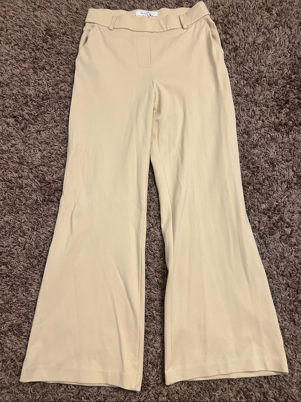 Paper Heart Cream Wide-Leg Women’s Pants (new)
